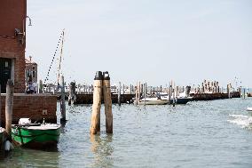 Preparations For The Bezos Wedding - Venice