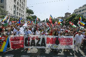 March Against War And Rearm - Rome