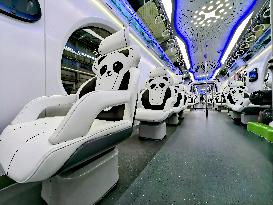 Panda Themed Monorail Train - Chin