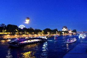 The Olympic Cauldron At The Tuileries Garden - Paris