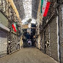 Grand Bazaar of Tehran Closed - Iran