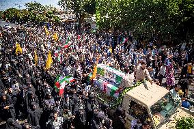 Funeral for Iranians Killed by Israel - Qazvin