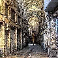 Grand Bazaar of Tehran Closed - Iran