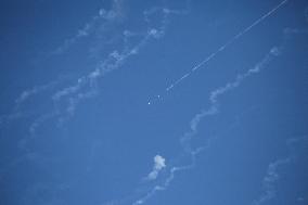 Iranian Missiles Targeting Israel