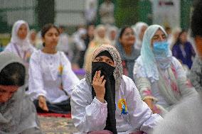 International Yoga Day in Srinagar - India