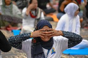 International Yoga Day in Srinagar - India