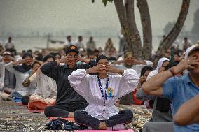 International Yoga Day in Srinagar - India