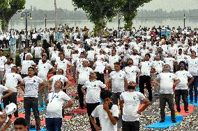 International Yoga Day in Srinagar - India