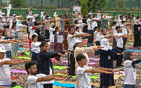 International Yoga Day in Srinagar - India