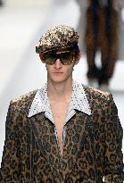 MFW Menswear - Dolce And Gabbana Runway