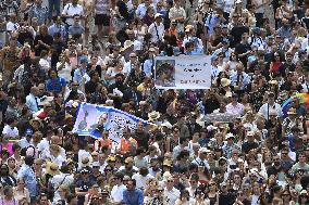 Pope Leo Delivers The Angelus Prayer - Vatican