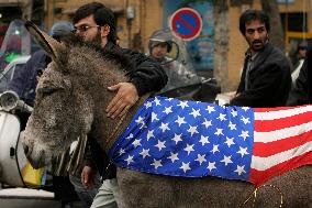Iranians Marking The 28th Anniversary Of The Us Embassy Takeover - Tehran