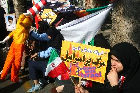 Iranians Marking The 28th Anniversary Of The Us Embassy Takeover - Tehran