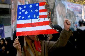 Iranians Marking The 28th Anniversary Of The Us Embassy Takeover - Tehran