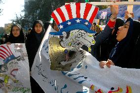 Iranians Marking The 28th Anniversary Of The Us Embassy Takeover - Tehran