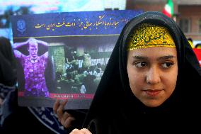 Iranians Marking The 28th Anniversary Of The Us Embassy Takeover - Tehran