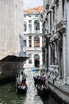 Preparations For The Bezos Wedding - Venice