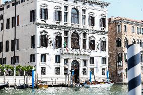Preparations For The Bezos Wedding - Venice