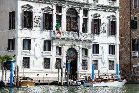 Preparations For The Bezos Wedding - Venice