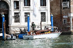 Preparations For The Bezos Wedding - Venice