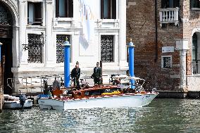 Preparations For The Bezos Wedding - Venice
