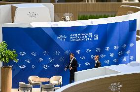 Preparations For Summer Davos Forum - Tianjin