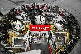 Yellow River Tunnel Construction - China