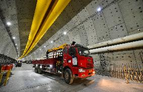 Yellow River Tunnel Construction - China