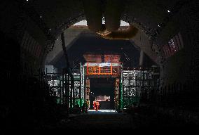 Yellow River Tunnel Construction - China