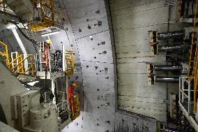 Yellow River Tunnel Construction - China