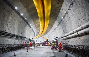 Yellow River Tunnel Construction - China