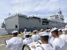 MSDF destroyer port call in Manila