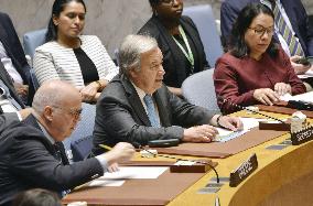 U.N. meeting over U.S. strikes on Iran nuke sites