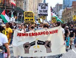 Anti-War Protestors Rally - NYC