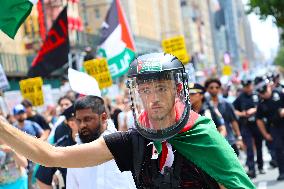 Anti-War Protestors Rally - NYC