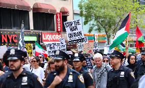 Anti-War Protestors Rally - NYC
