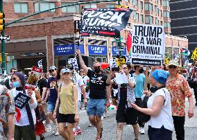 Anti-War Protestors Rally - NYC
