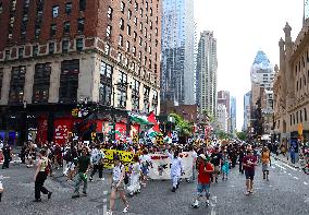 Anti-War Protestors Rally - NYC