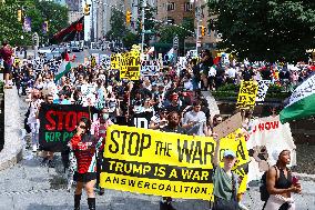 Anti-War Protestors Rally - NYC