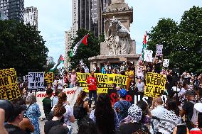 Anti-War Protestors Rally - NYC