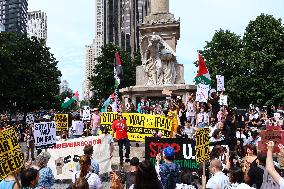 Anti-War Protestors Rally - NYC