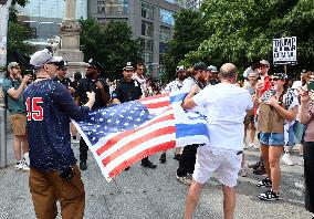 Anti-War Protestors Rally - NYC