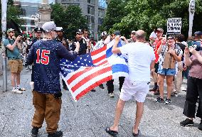 Anti-War Protestors Rally - NYC