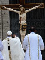 Pope Francis Celebrates The Corpus Christi Mass - Rome