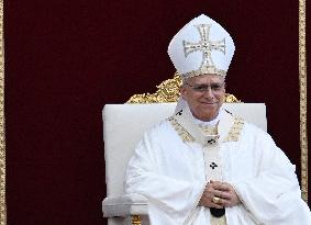 Pope Francis Celebrates The Corpus Christi Mass - Rome
