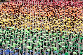 Creation The World's Largest Rainbow Flag on Pride Celebrations - Mexico