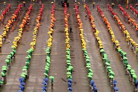 Creation The World's Largest Rainbow Flag on Pride Celebrations - Mexico