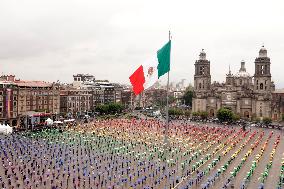 Creation The World's Largest Rainbow Flag on Pride Celebrations - Mexico