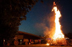 Feu de la St Jean - Aube