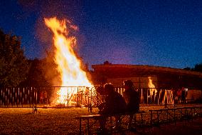 Feu de la St Jean - Aube